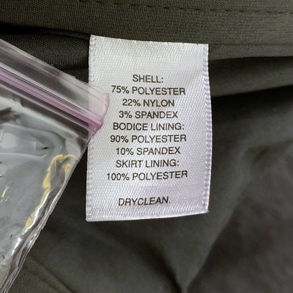 WHBM V-Cut Strapless Fit & Flare Cocktail Dress - Picture 7 of 8